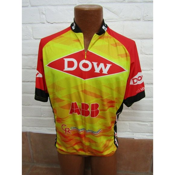 Vomax Cycling Jersey for MS Charity Dow Chemical Size XL Unisex